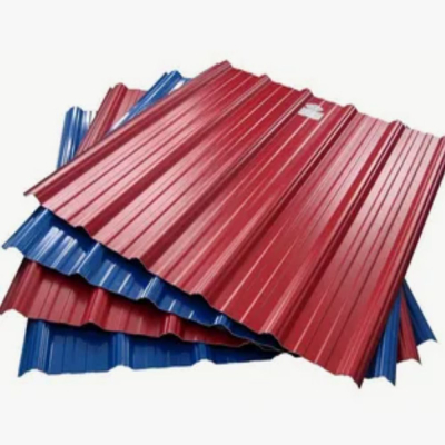 Color Coated Plate PPGl PPGL S550 Galvanized Steel Plate Corrugated Steel Roofing sheet