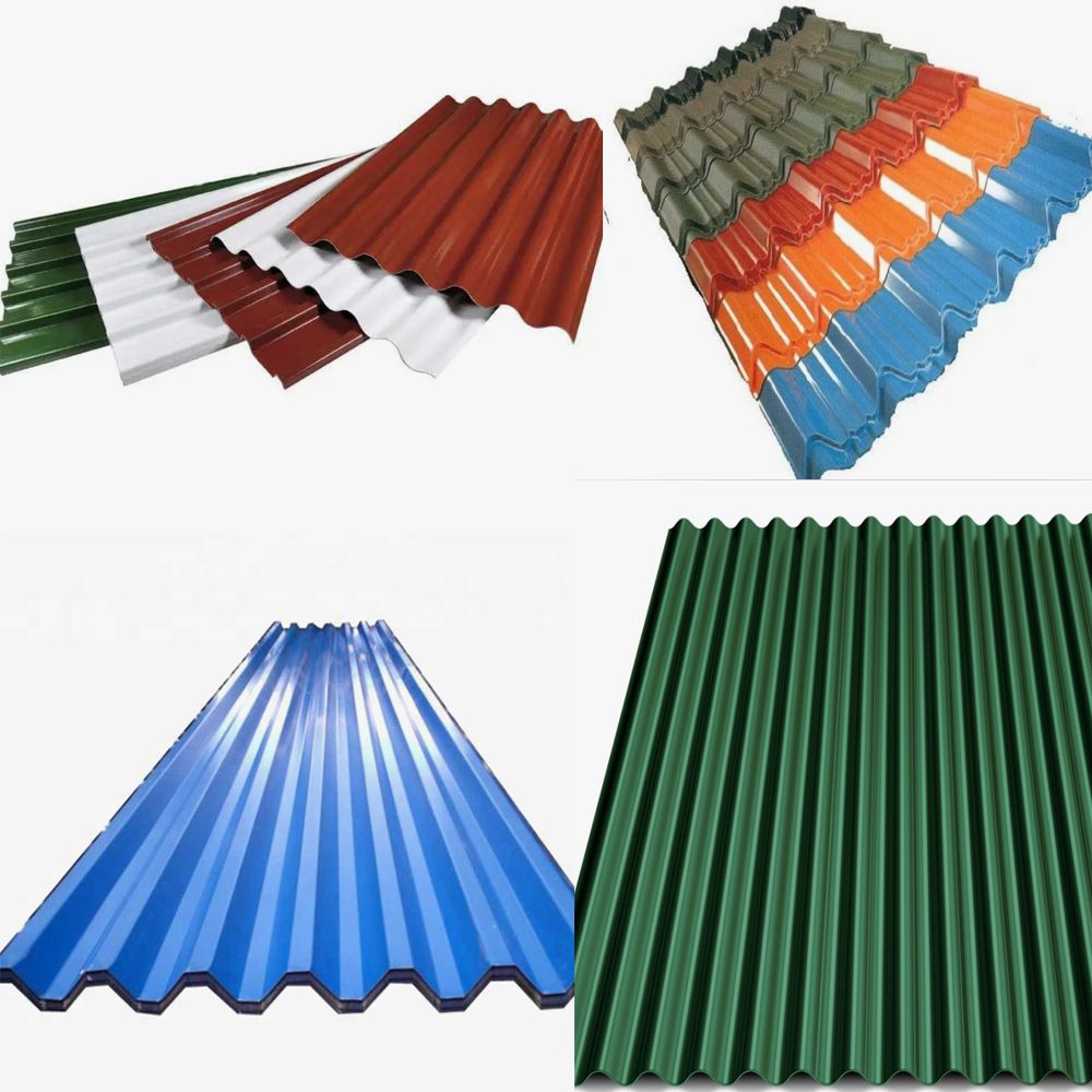 The use of colored steel plates The use of colored steel plates