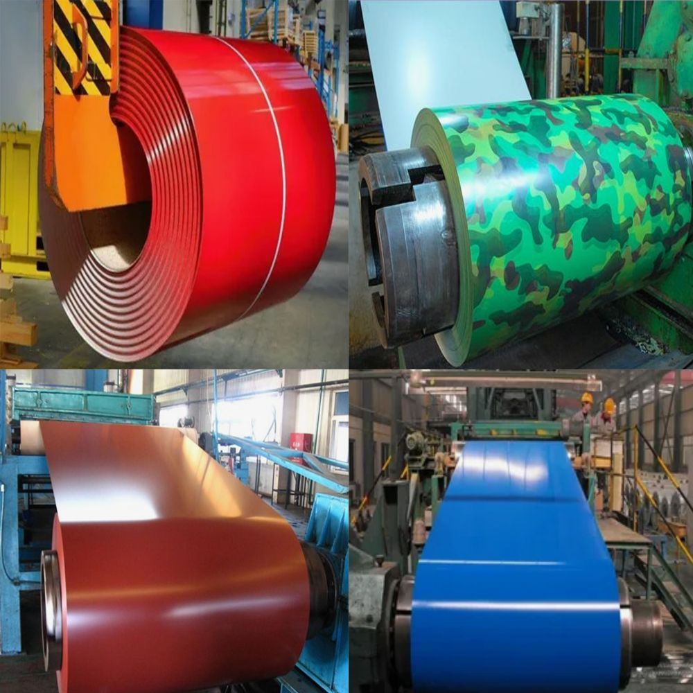 PPGI Steel Color Coated Prepainted Galvanized Steel Coil for Roofing Material