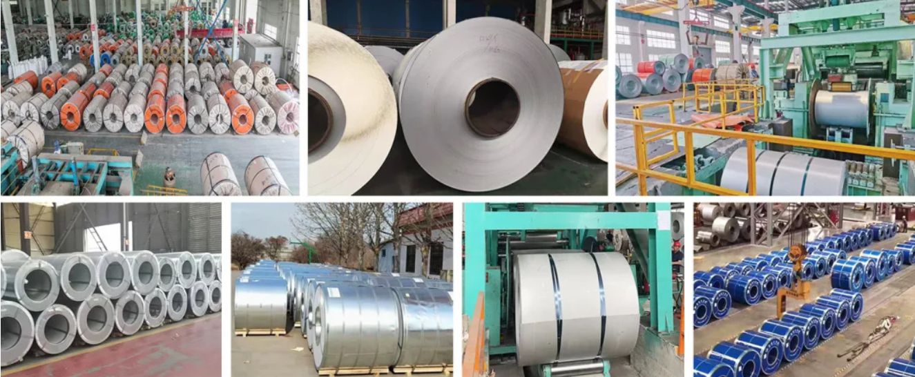 Factory Price ASTM A653 En10326 Hdgi 275 Z60 Dx51d Sg550 SGCC Hot Dipped Galvalume Zinc Coated Gi Galvanized Steel Coil